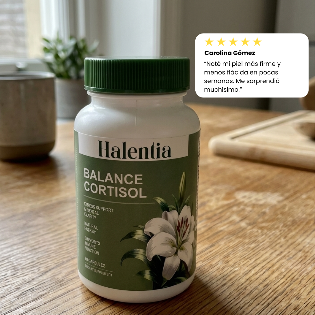 Halentia™ Balance de Cortisol - Reduce Flacidez en 14 Días